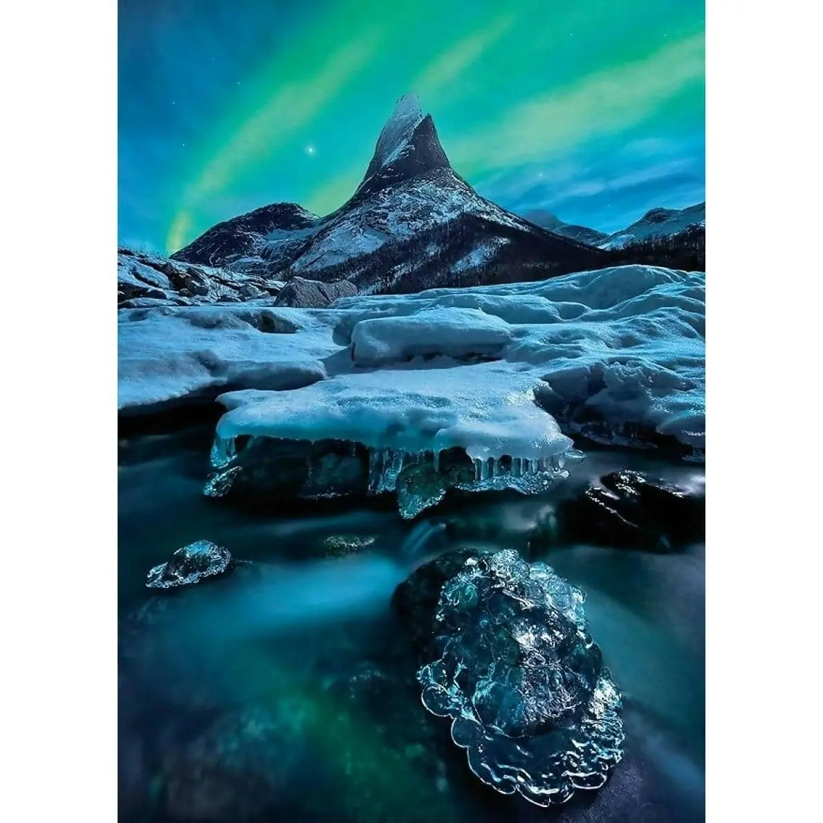 Ravensburger - Norway: Mount Stetind Jigsaw Puzzle 1000 Pieces