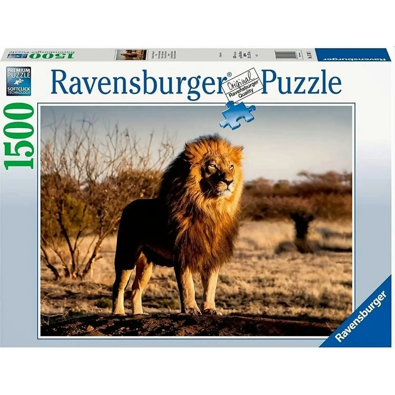 Ravensburger - The Lion King Of The Beasts Jigsaw Puzzle 1500 Pieces