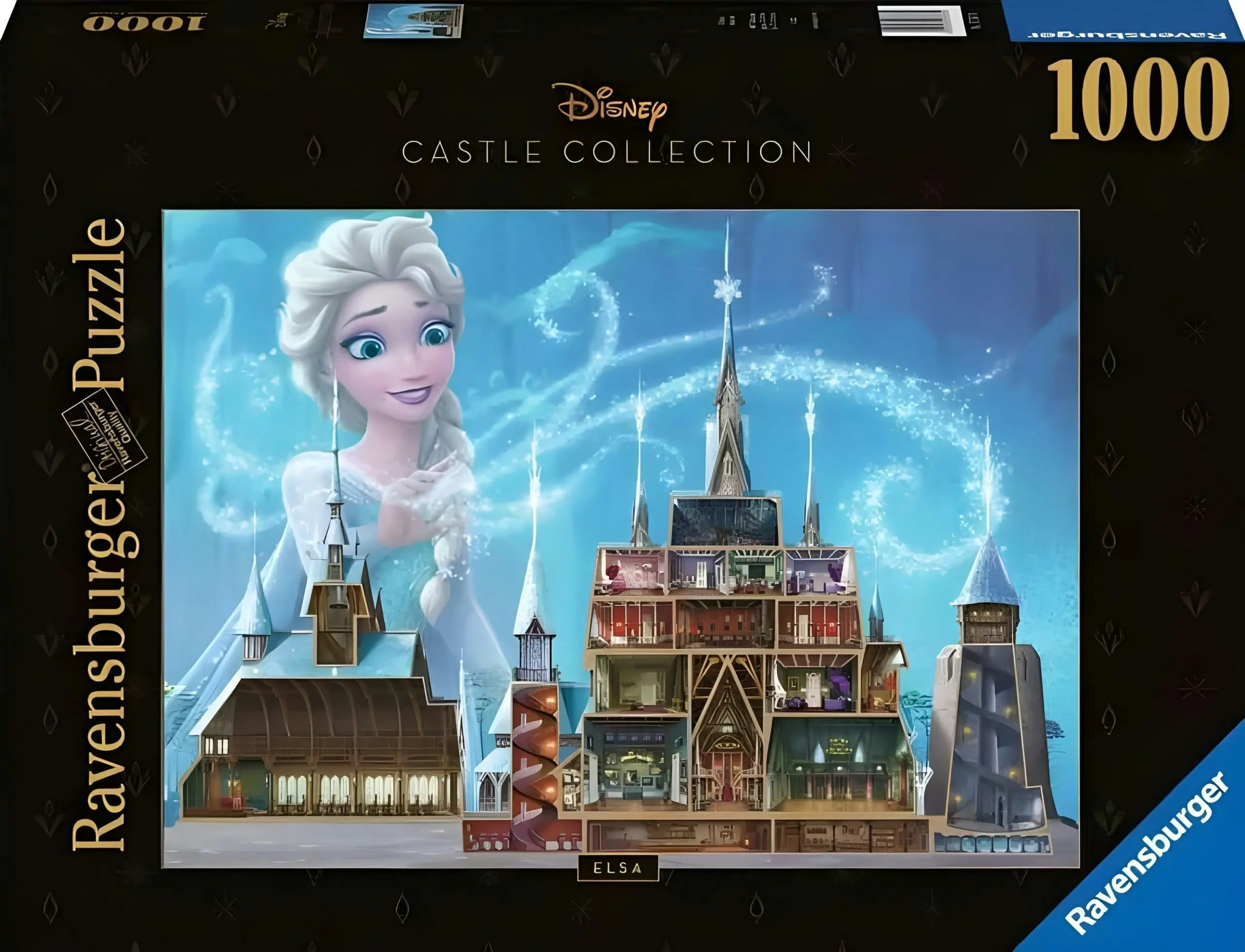 Ravensburger - Disney Castles Elsa Jigsaw Puzzle 1000 Pieces