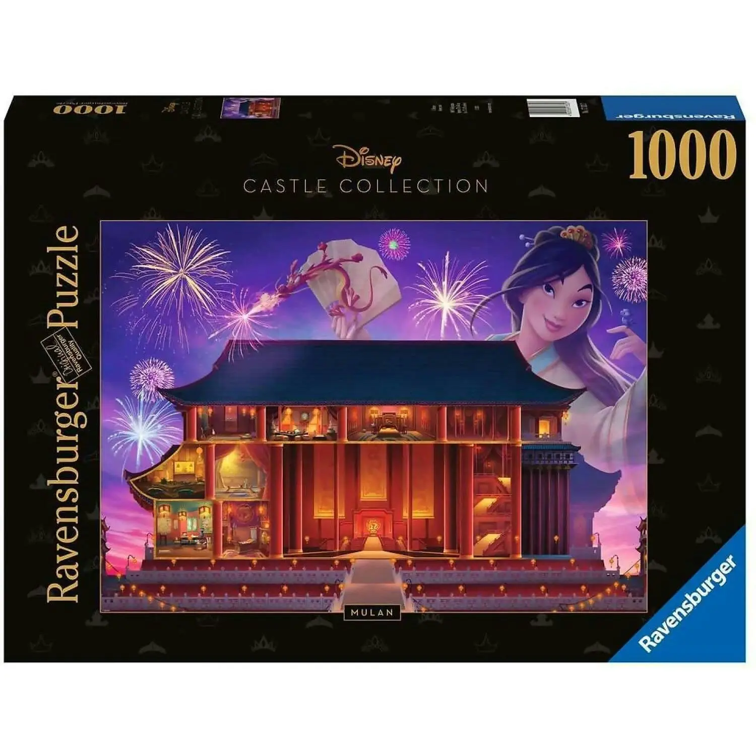 Ravensburger - Disney Castles Mulan Jigsaw Puzzle 1000 Pieces