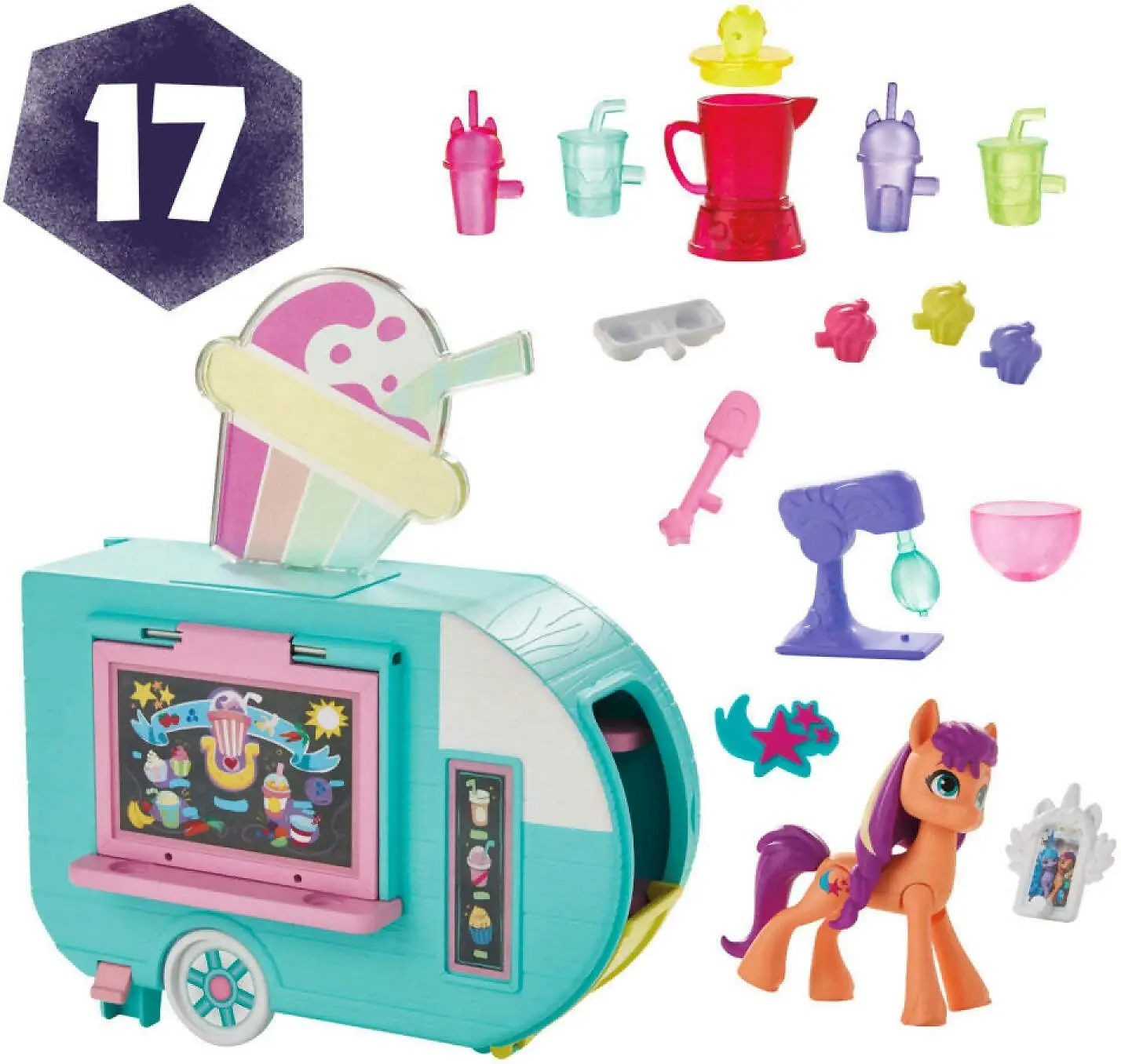 My Little Pony - Sunny Starscout Smoothie Truck Playset - Hasbro