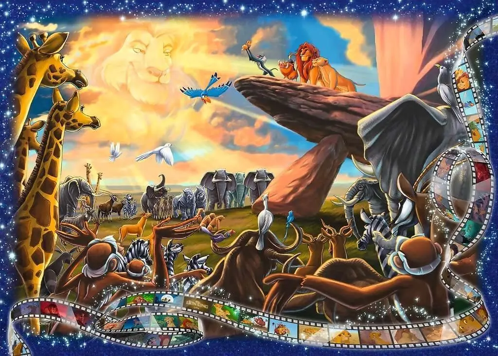 Ravensburger - Lion King 1994 Movie Jigsaw Puzzle 1000 Pieces