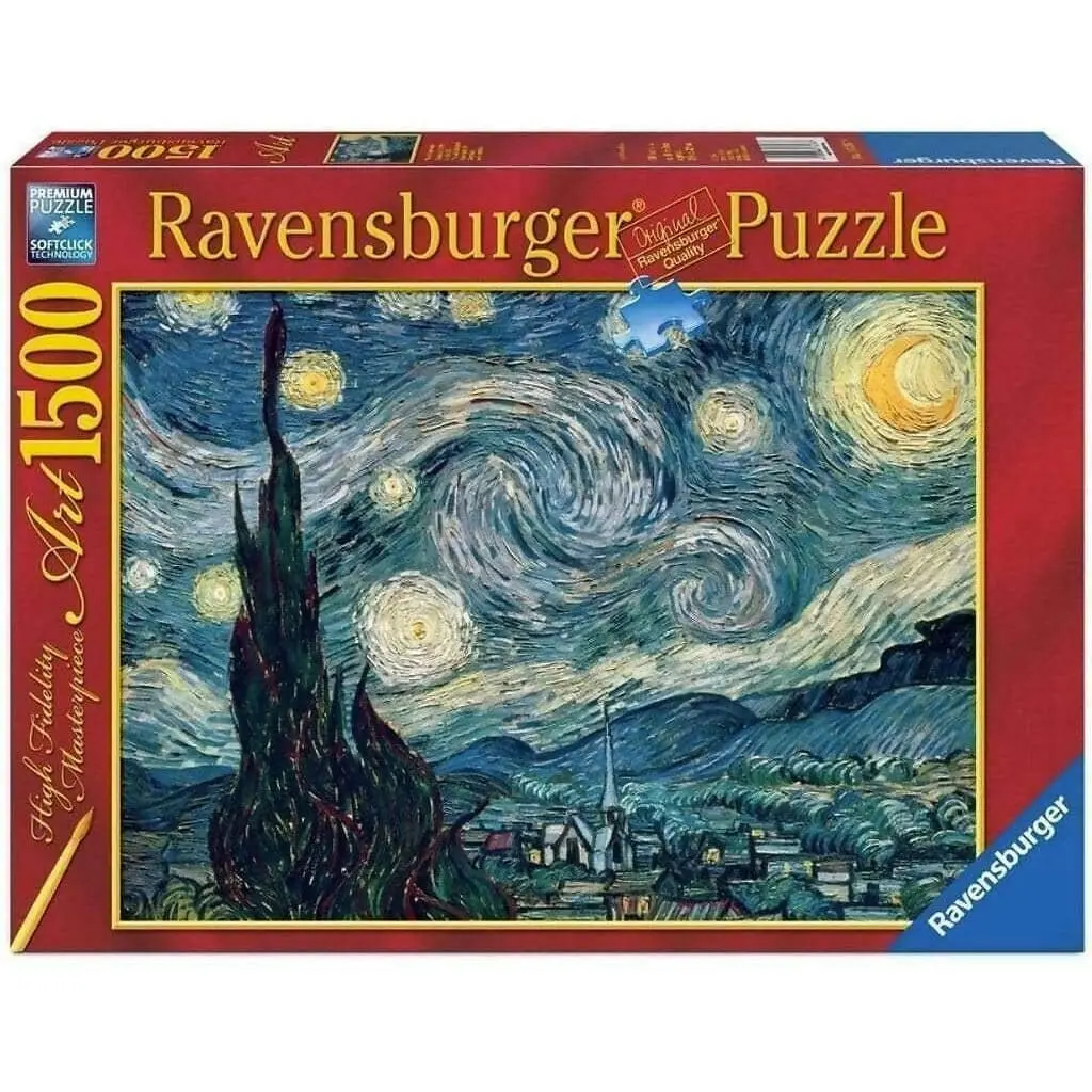 Ravensburger - Van Gogh Starry Night Jigsaw Puzzle 1500 Pieces