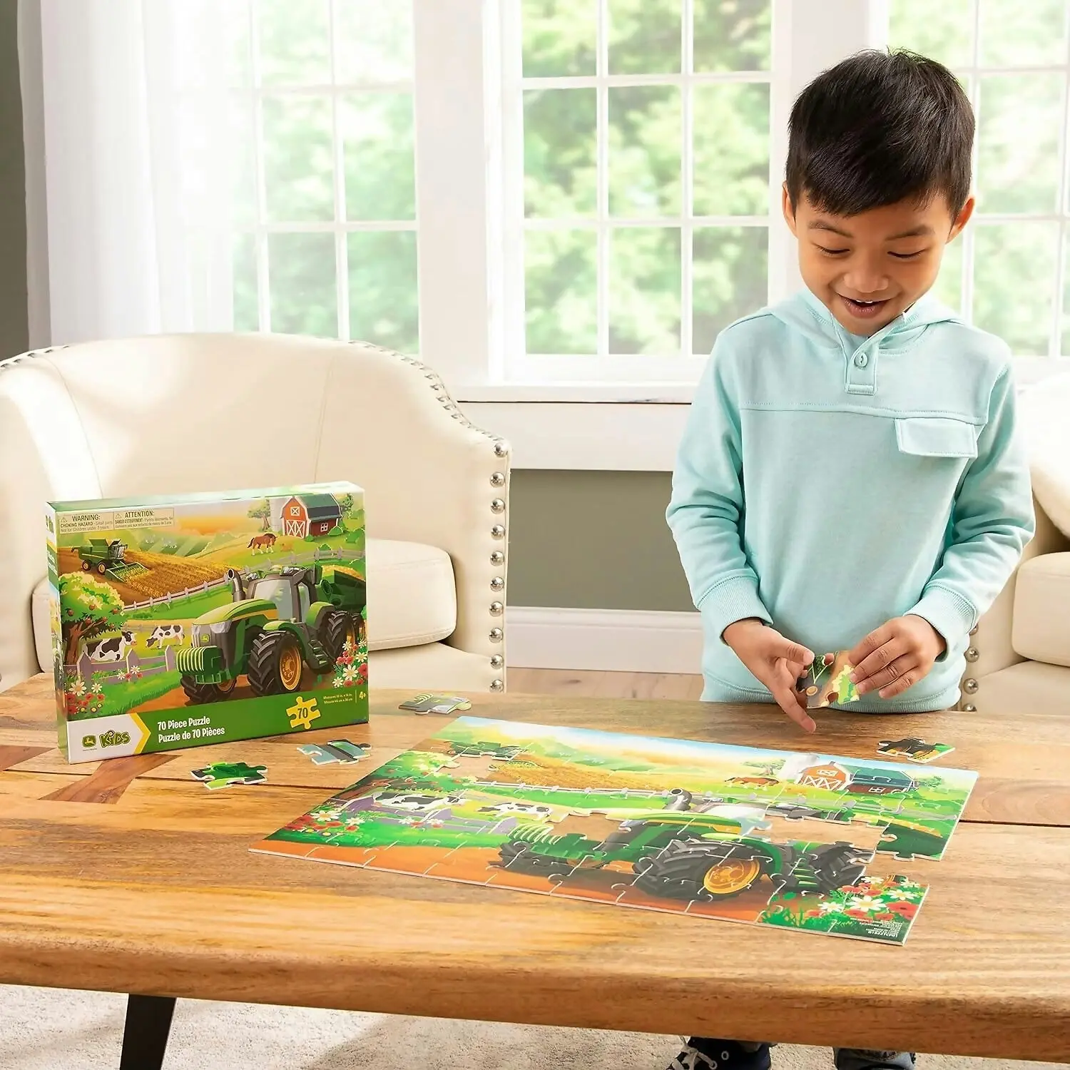 John Deere Kids Puzzle - 70 Piece Jigsaw Puzzle Age 4+