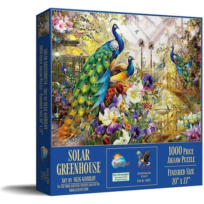 Sunsout - Solar Greenhouse By Oleg Gavrilov - Jigsaw Puzzle 1000pc