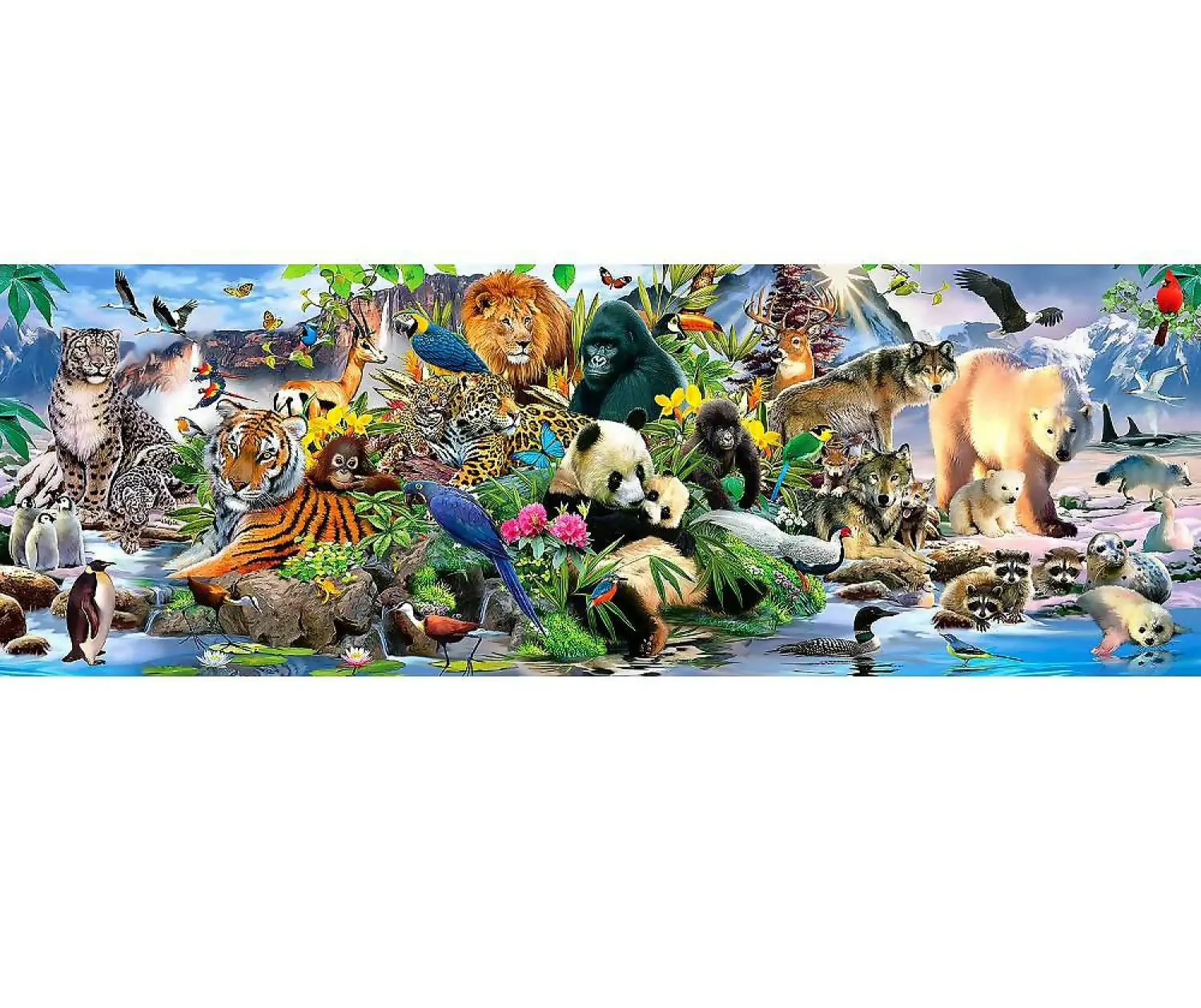 Sunsout - Around The World By Howard Robinson - Jigsaw Puzzle 500pc