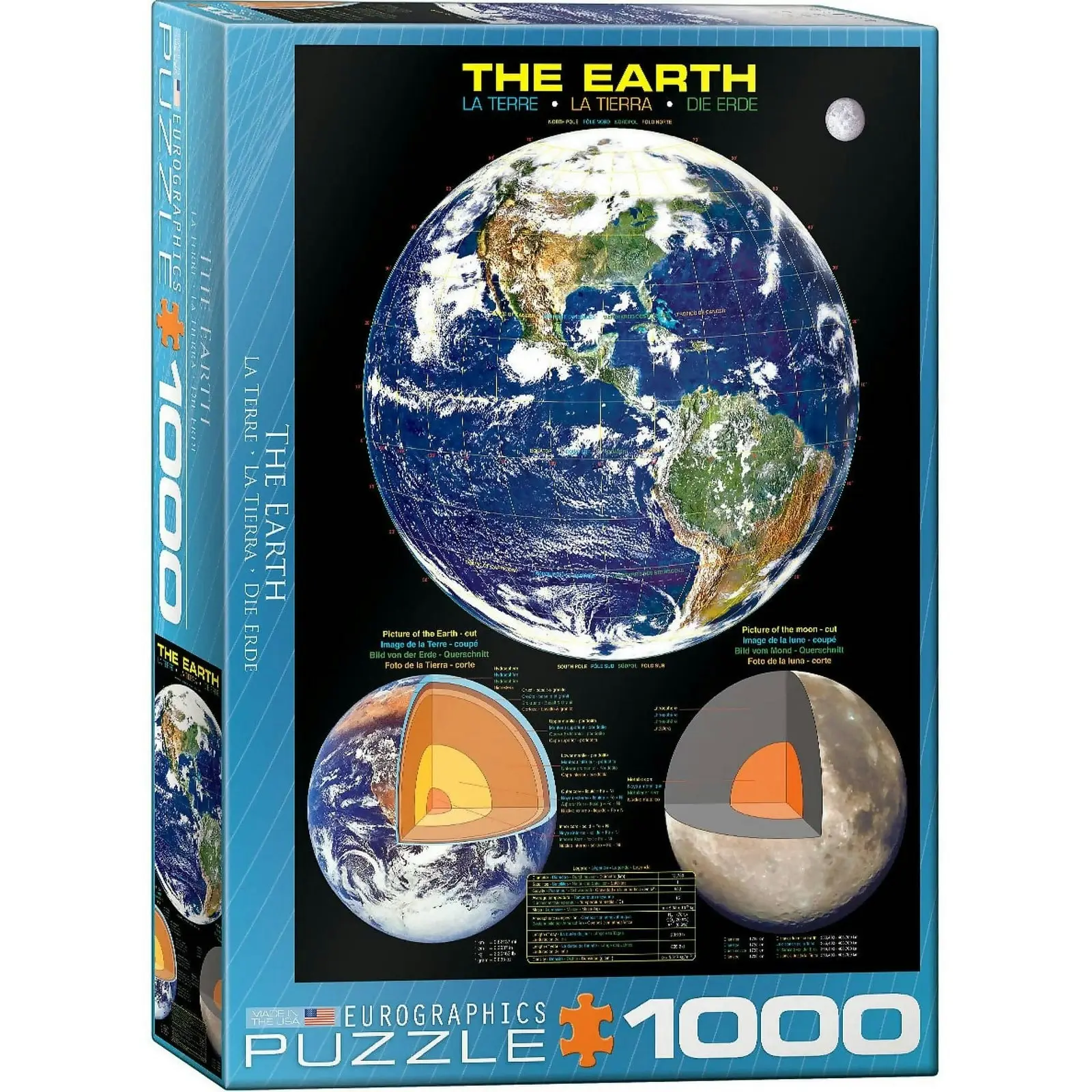 Eurographics - The Earth - Jigsaw Puzzle 1000pc