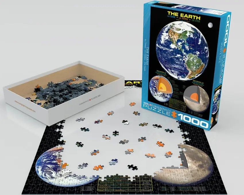 Eurographics - The Earth - Jigsaw Puzzle 1000pc