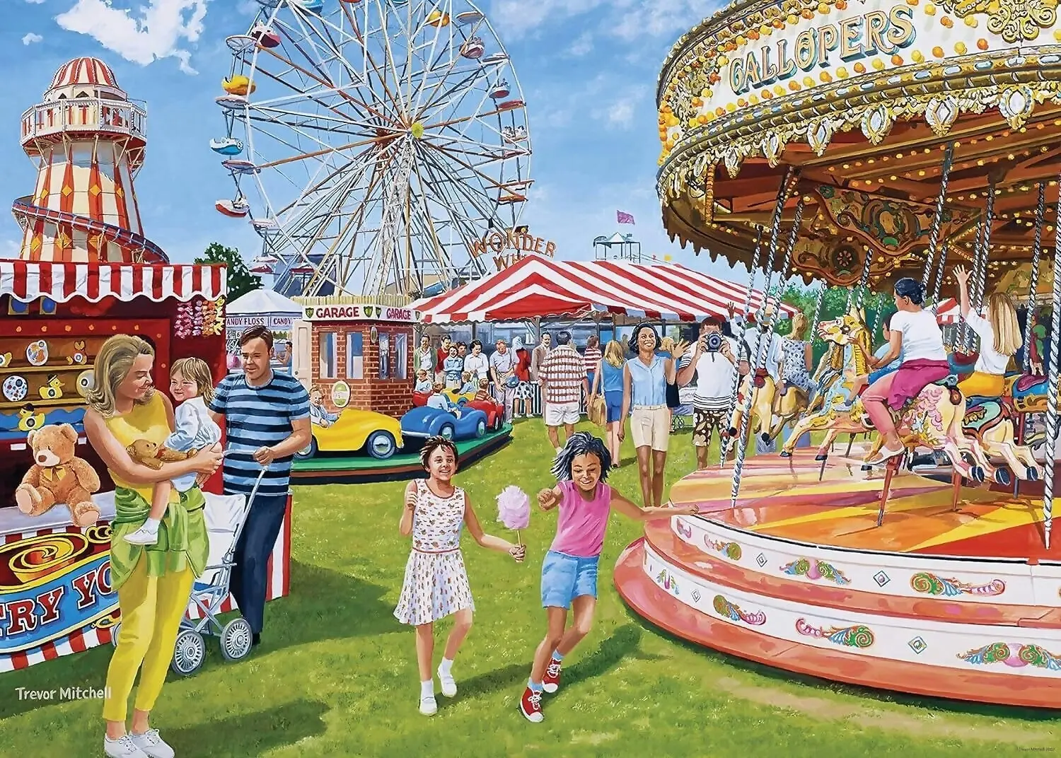 Ravensburger - Vintage Fairground Jigsaw Puzzle 1000 Pieces