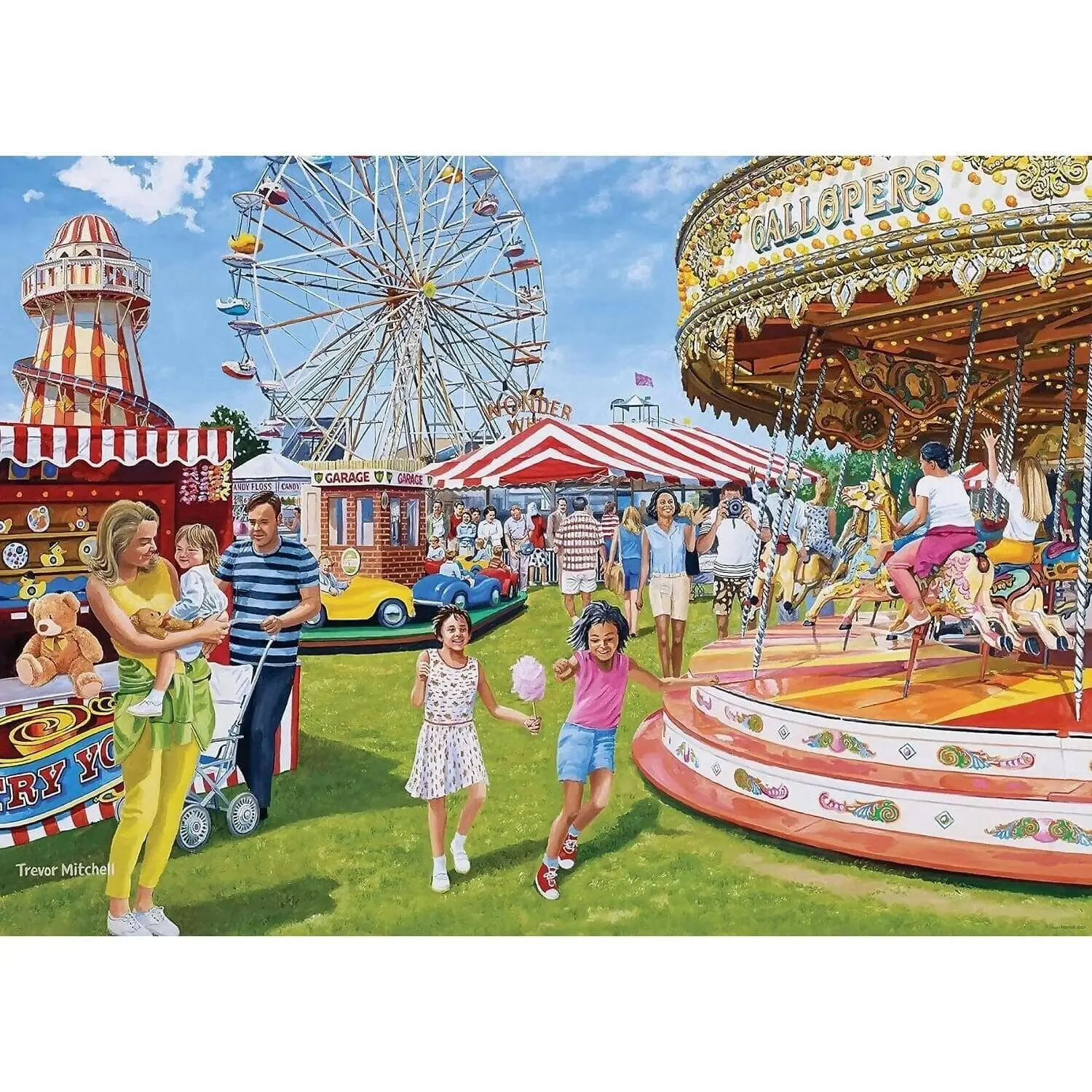 Ravensburger - Vintage Fairground Jigsaw Puzzle 1000 Pieces