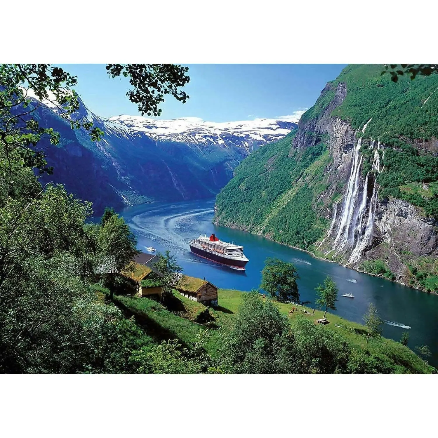 Ravensburger - Norwegian Fjord Jigsaw Puzzle 1000 Pieces