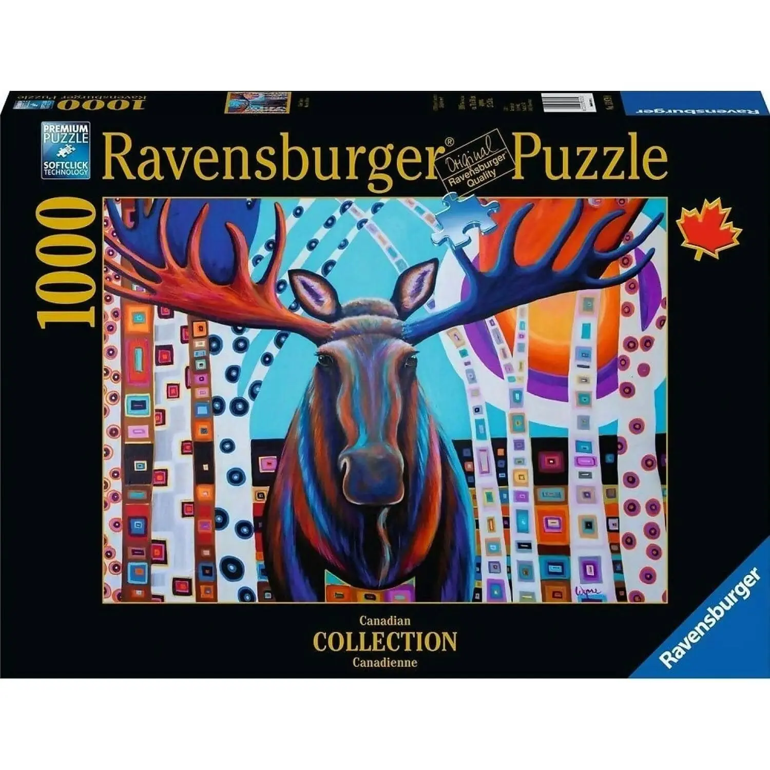 Ravensburger - Winter Moose Jigsaw Puzzle 1000 Pieces