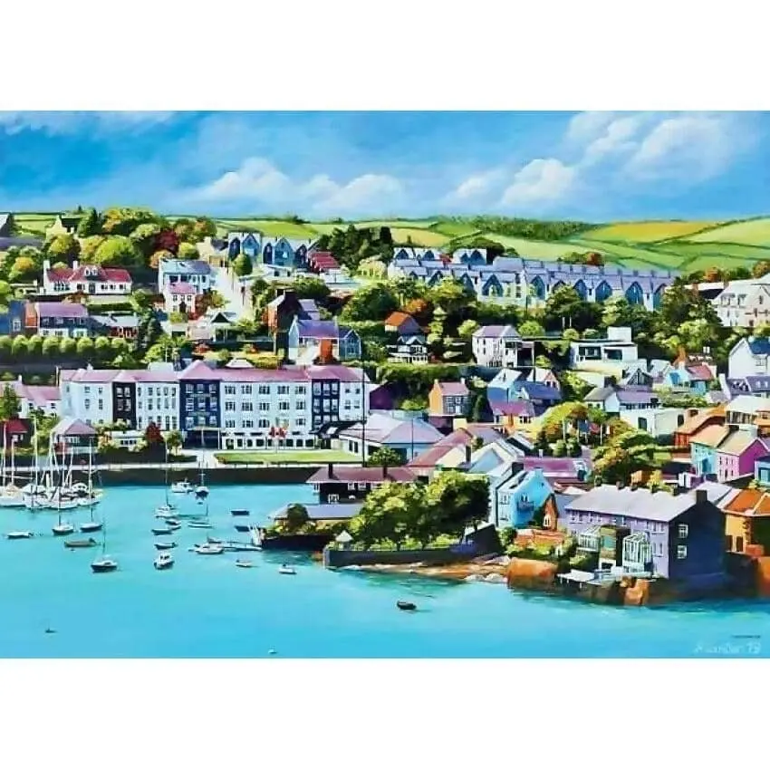 Ravensburger - Kinsale Harbour Ireland Jigsaw Puzzle 1000 Pieces