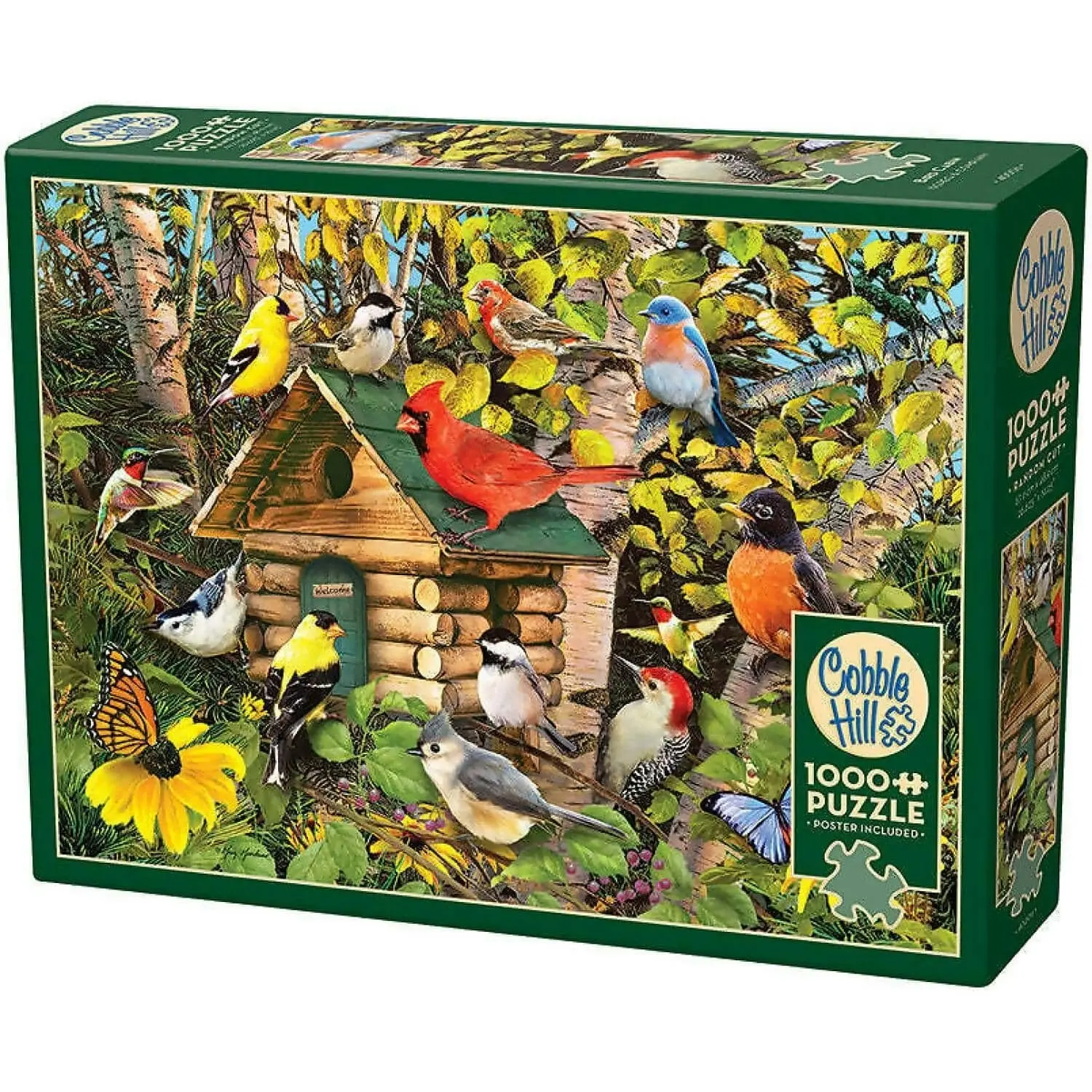 Cobble Hill - Bird Cabin - Jigsaw Puzzle 1000pc