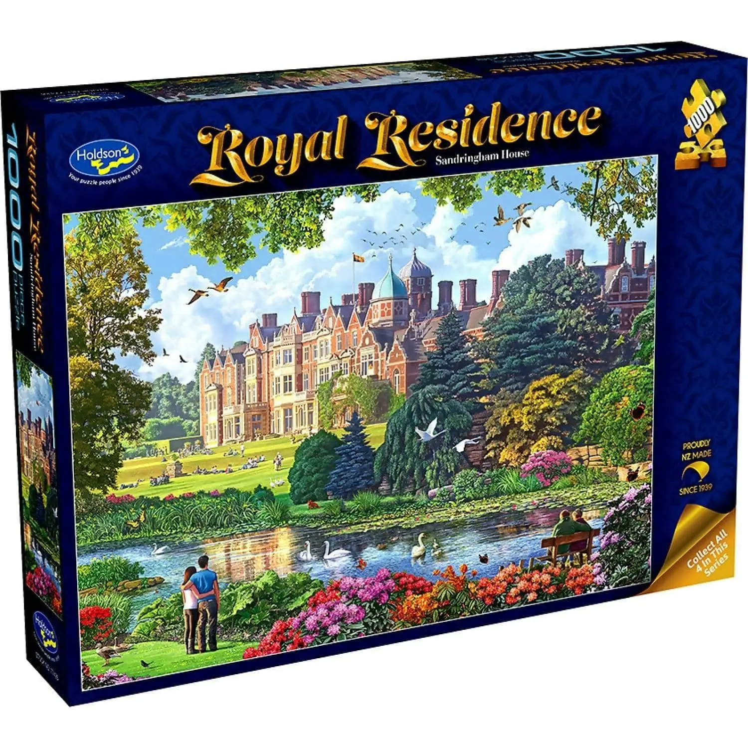 Holdson - Royal Residence Sandringham - Jigsaw Puzzle 1000 Pieces