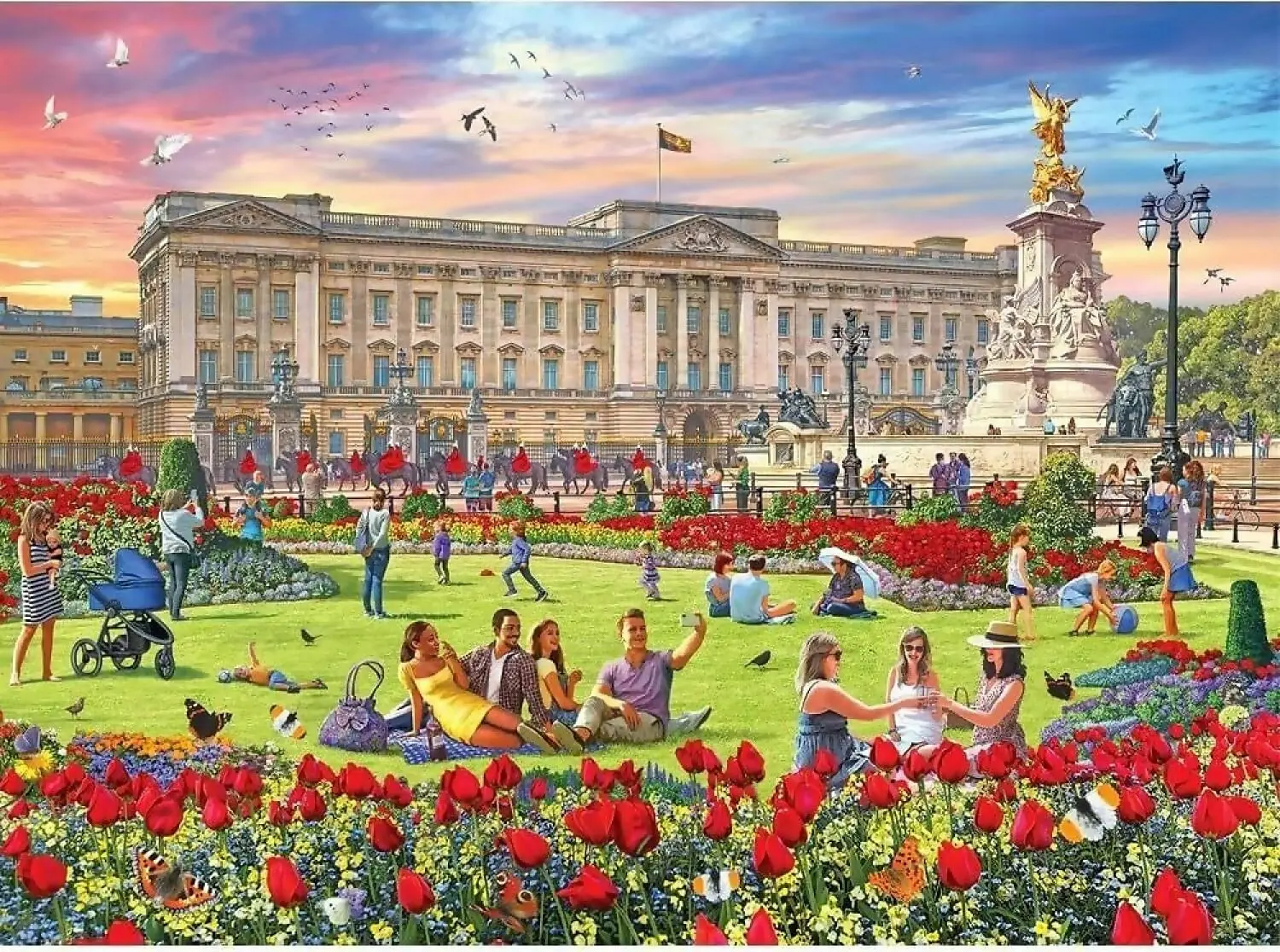 Holdson - Residence Buckingham - Jigsaw Puzzle 1000 Pieces