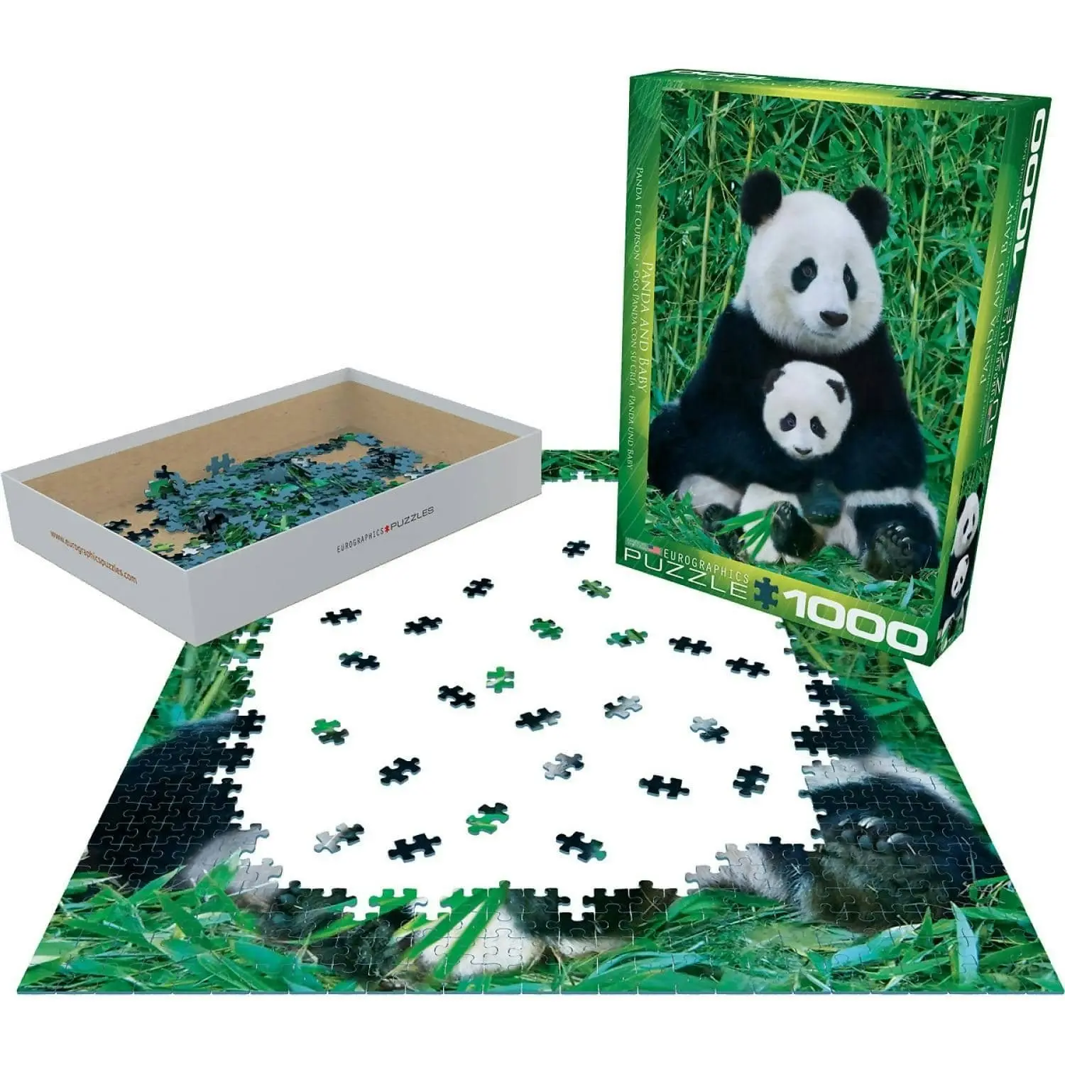 Eurographics - Panda & Baby - Jigsaw Puzzle 1000 Pieces