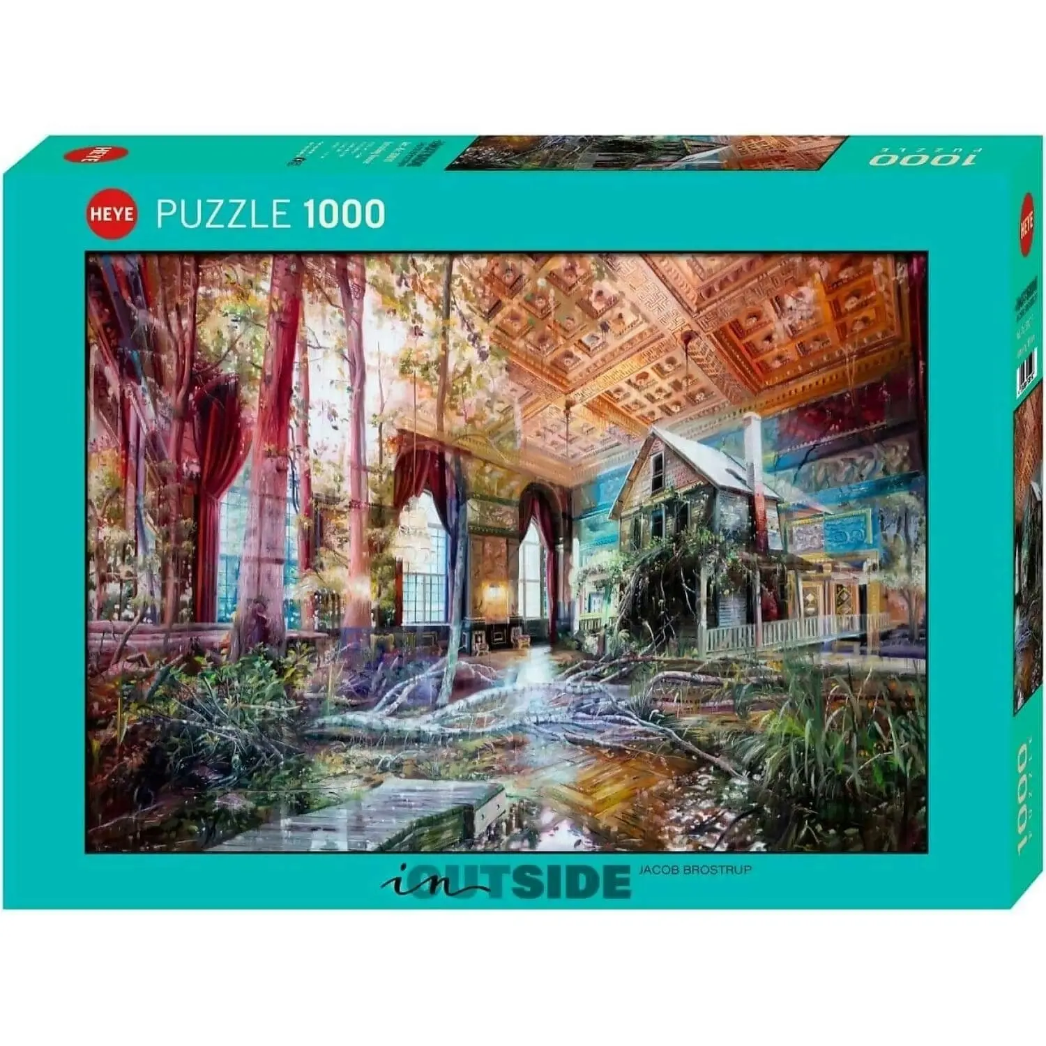 Heye - Intruding House In Outside - Jigsaw Puzzle 1000 Pieces