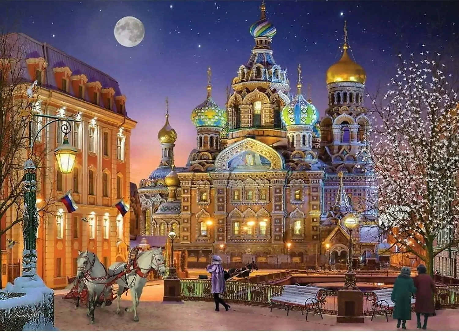 Holdson - Russia With Love Where In The World Jigsaw Puzzle 1000 Pieces