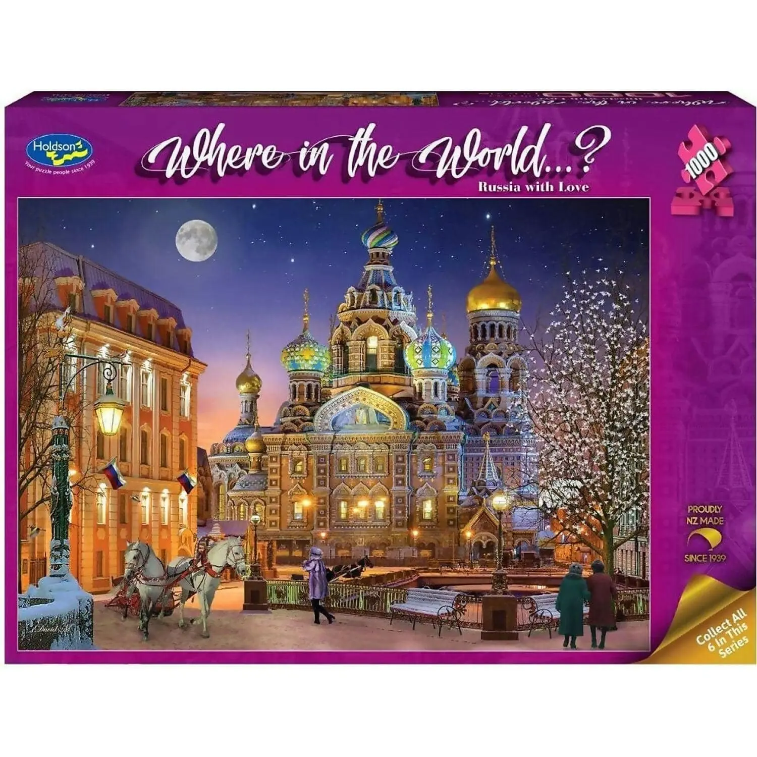 Holdson - Russia With Love Where In The World Jigsaw Puzzle 1000 Pieces