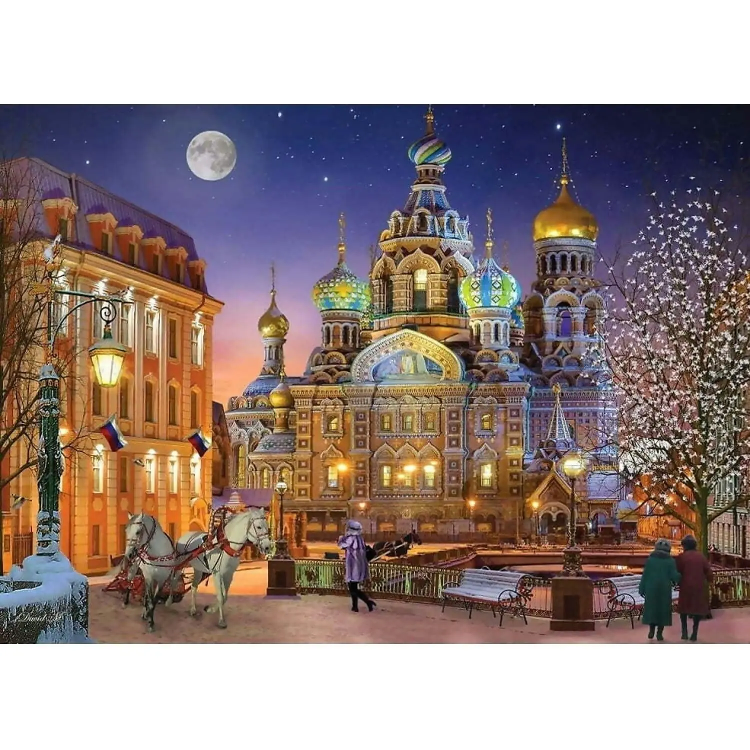 Holdson - Russia With Love Where In The World Jigsaw Puzzle 1000 Pieces