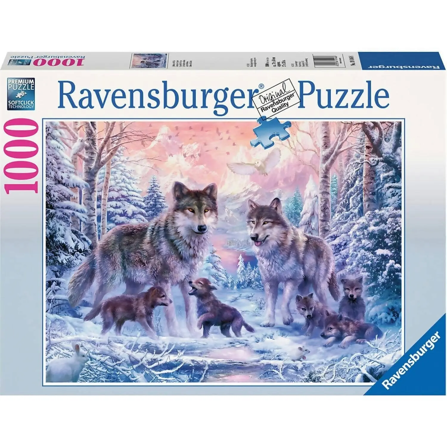 Ravensburger - Arctic Wolves Jigsaw Puzzle 1000 Pieces