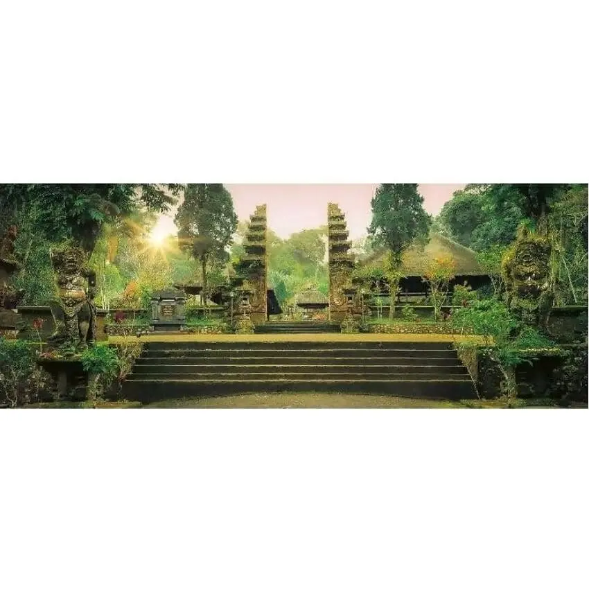 Ravensburger - Jungle Temple Pura Luhur Batukaru Bali Jigsaw Puzzle 1000 Pieces