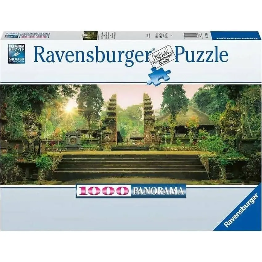 Ravensburger - Jungle Temple Pura Luhur Batukaru Bali Jigsaw Puzzle 1000 Pieces