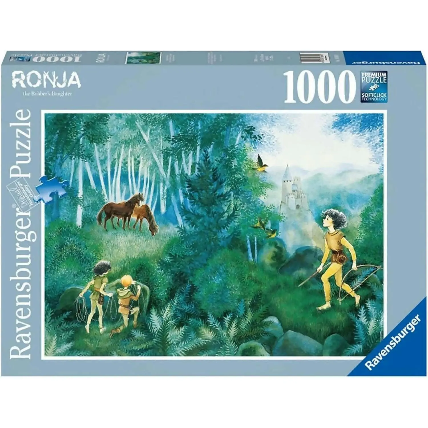 Ravensburger - Ronja The Robbers Daughter Jigsaw Puzzle 1000 Pieces