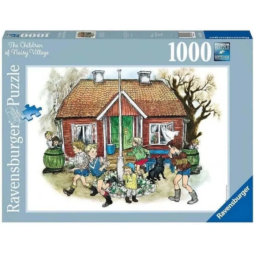 Ravensburger - Children Of Noisy Village Jigsaw Puzzle 1000 Pieces