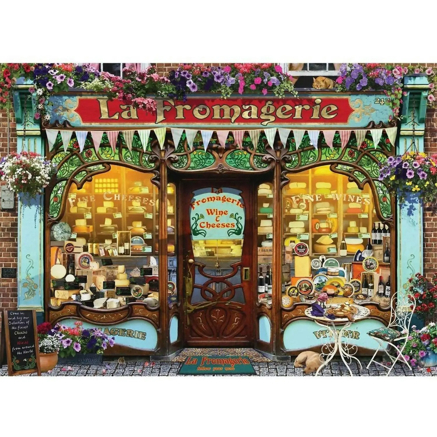 Holdson - Time To Shop - La Fromagerie - Jigsaw Puzzle 1000 Pieces