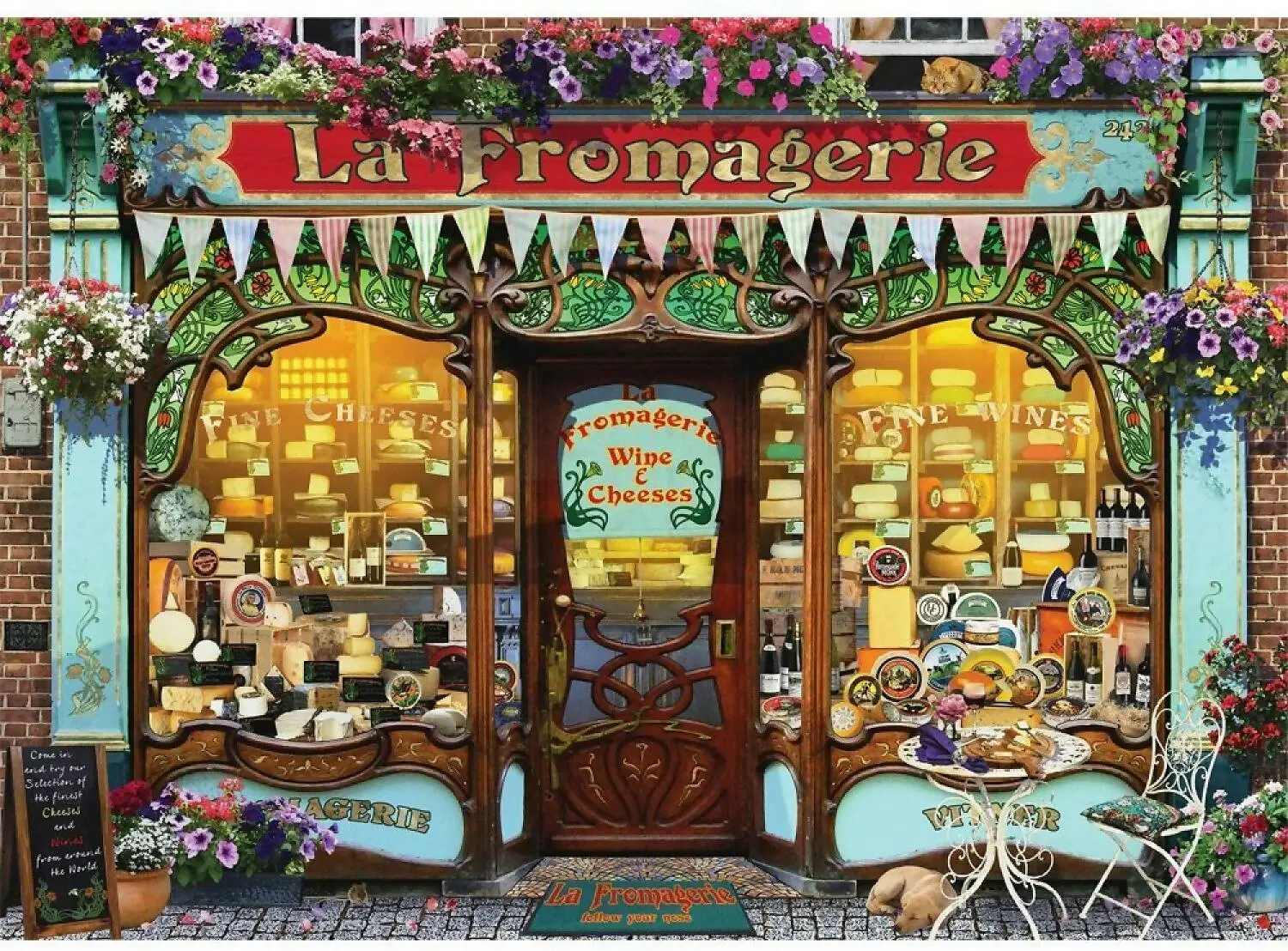 Holdson - Time To Shop - La Fromagerie - Jigsaw Puzzle 1000 Pieces