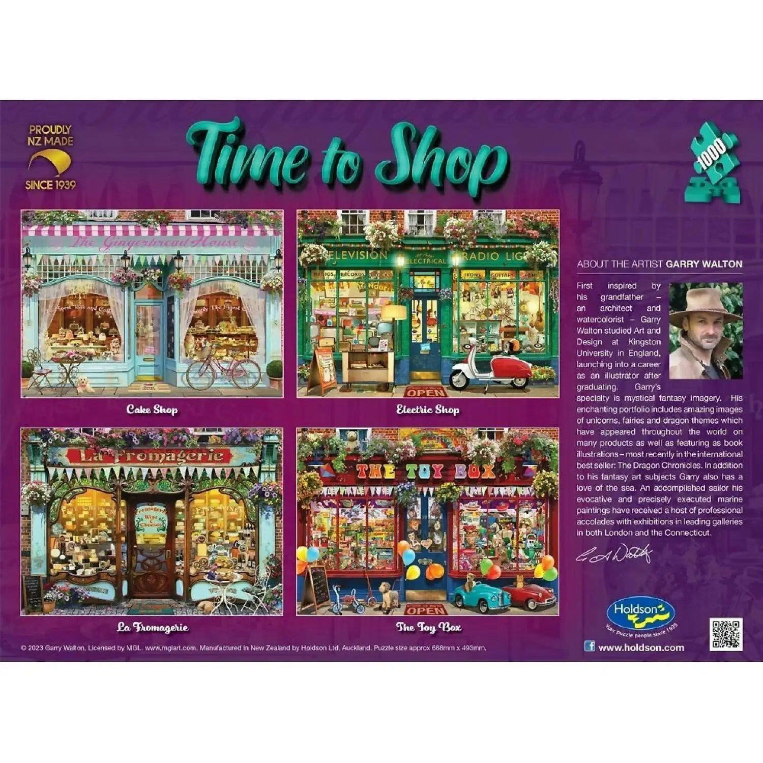 Holdson - Time To Shop - La Fromagerie - Jigsaw Puzzle 1000 Pieces