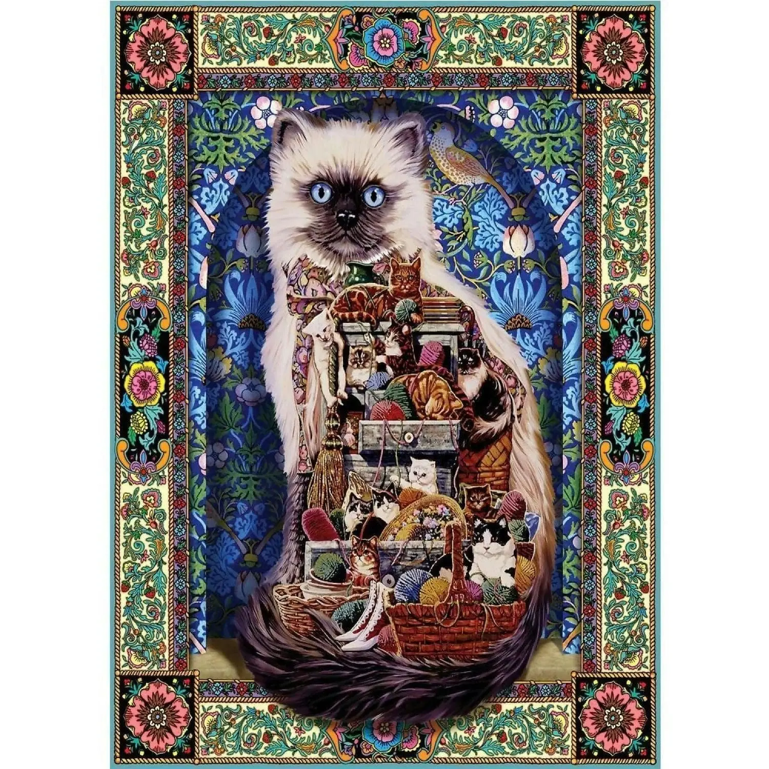 Holdson - Cat Fanciers - Cats Galore - Jigsaw Puzzle 1000 Pieces