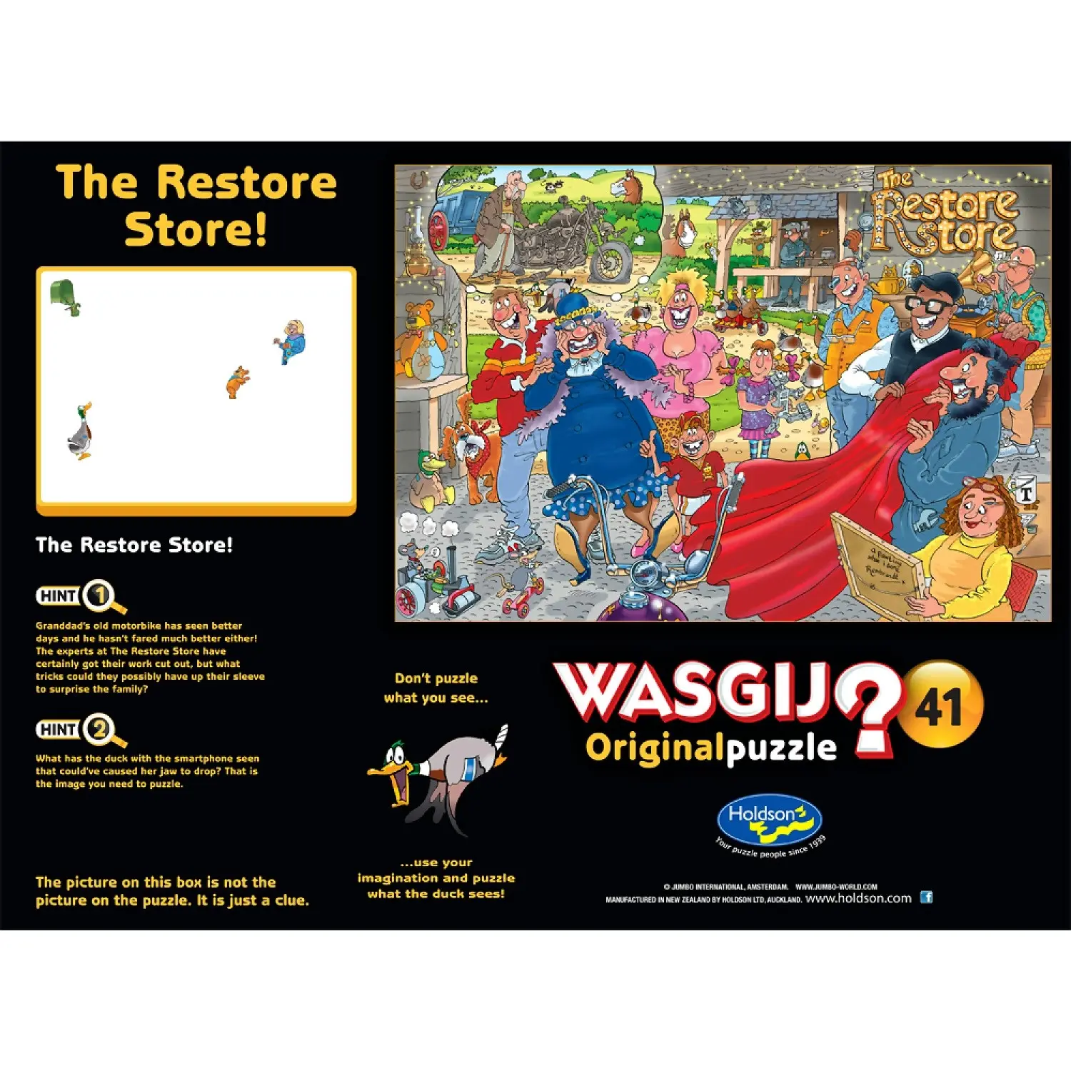 Wasgij - Original 41 - The Restore Store - Holdson Jigsaw Puzzle 1000 Pieces