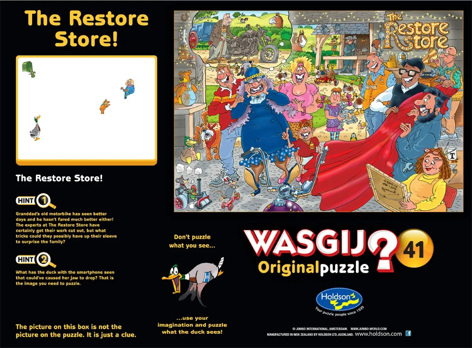 Wasgij - Original 41 - The Restore Store - Holdson Jigsaw Puzzle 1000 Pieces