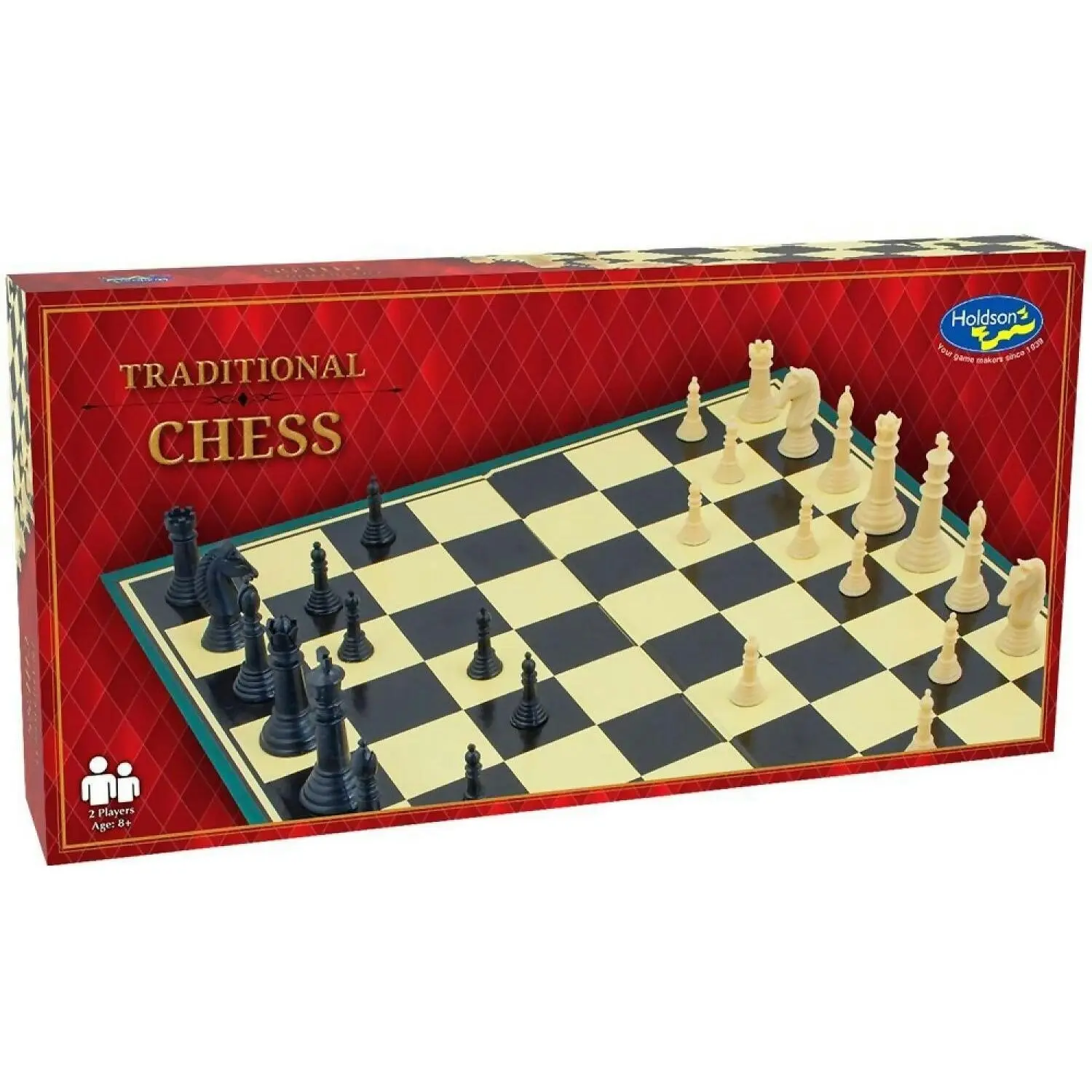 Holdson - Chess Set Game Holdson - Solid Pieces