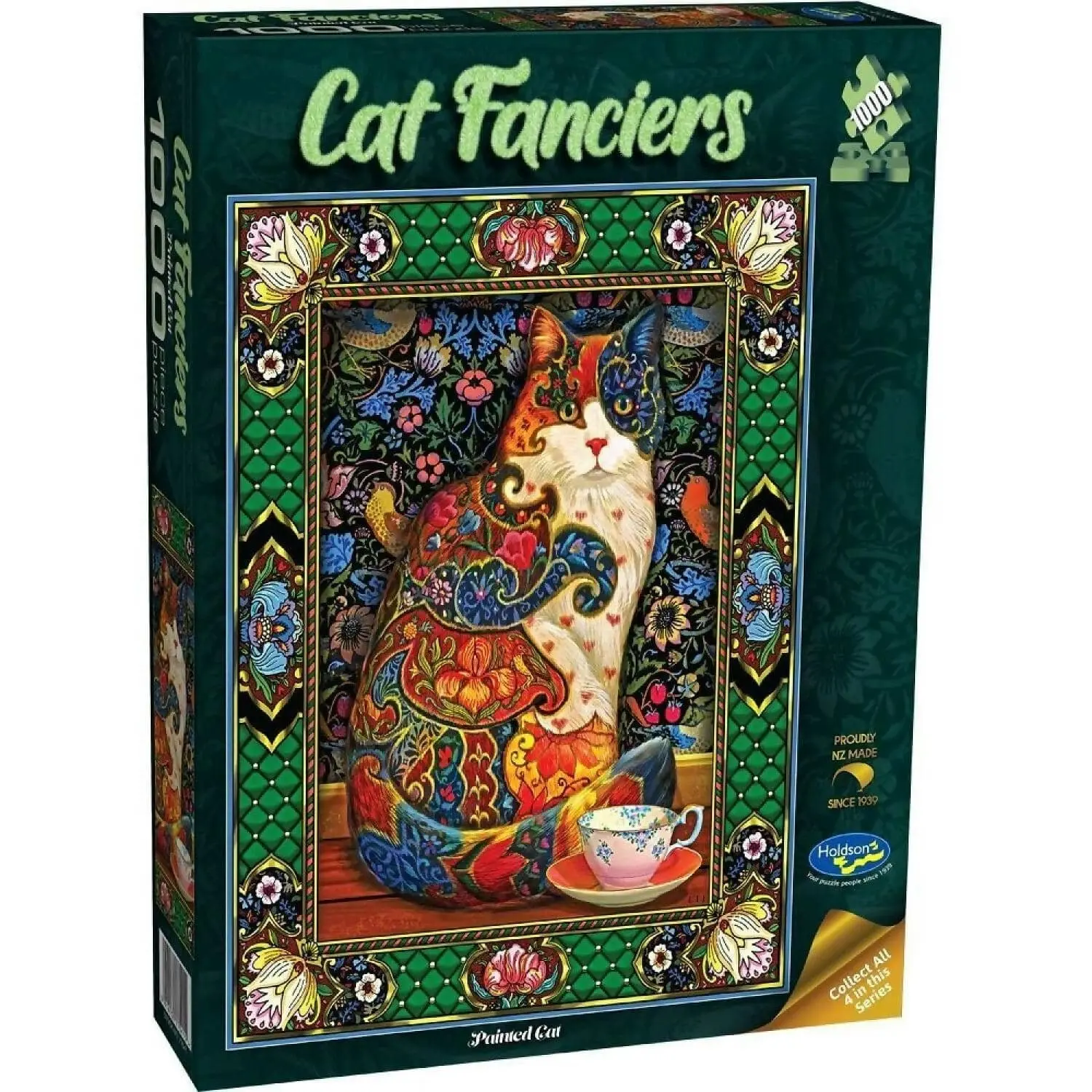 Holdson - Cat Fanciers - Painted Cats - Jigsaw Puzzle 1000 Pieces