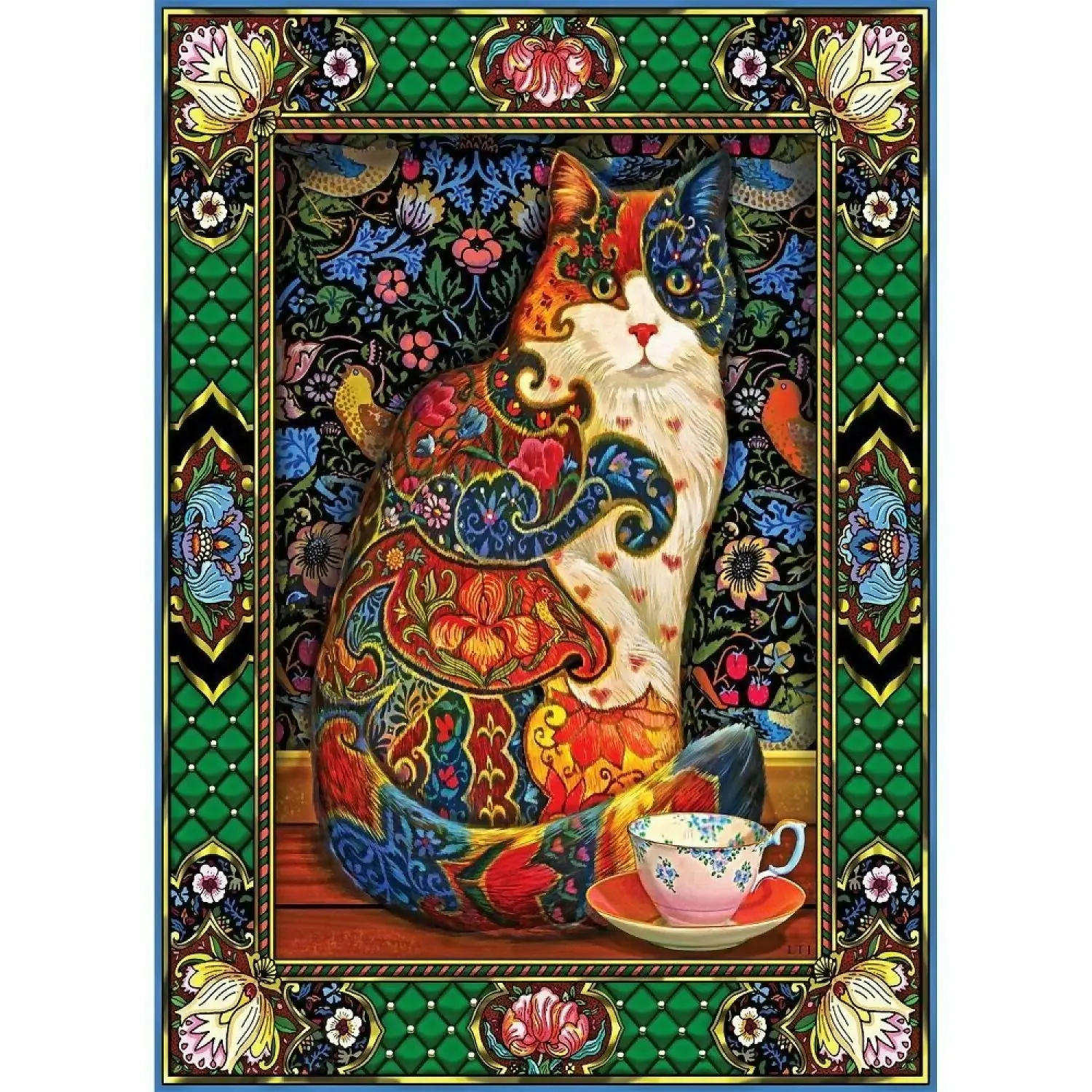 Holdson - Cat Fanciers - Painted Cats - Jigsaw Puzzle 1000 Pieces