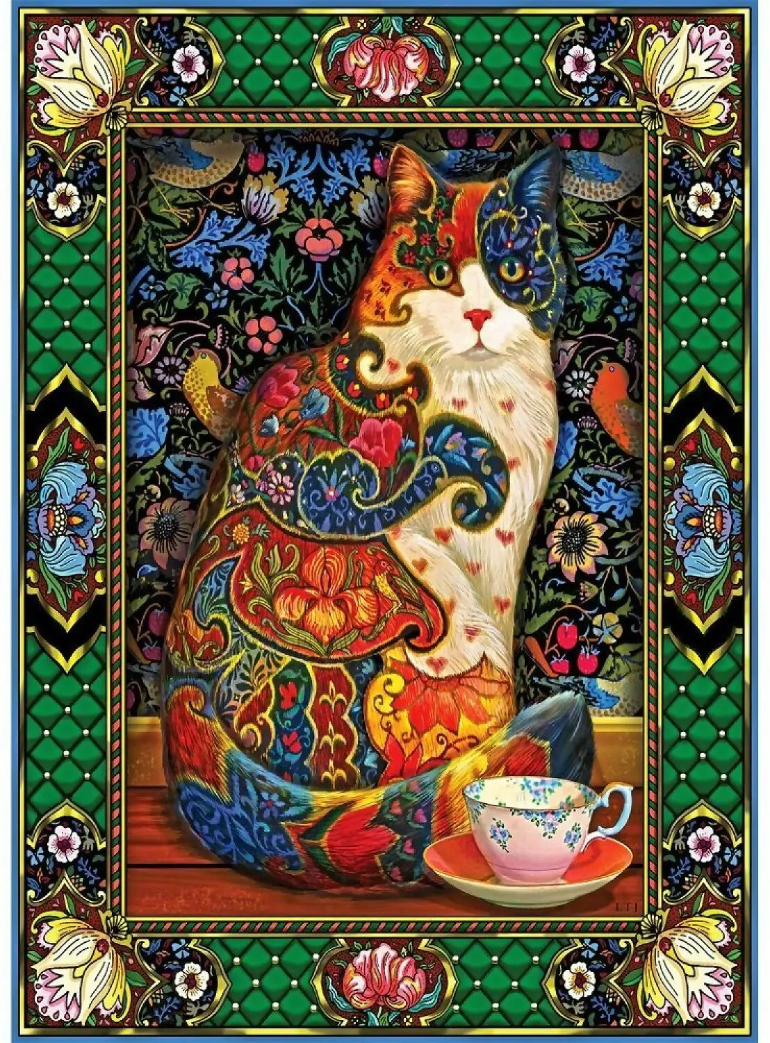 Holdson - Cat Fanciers - Painted Cats - Jigsaw Puzzle 1000 Pieces