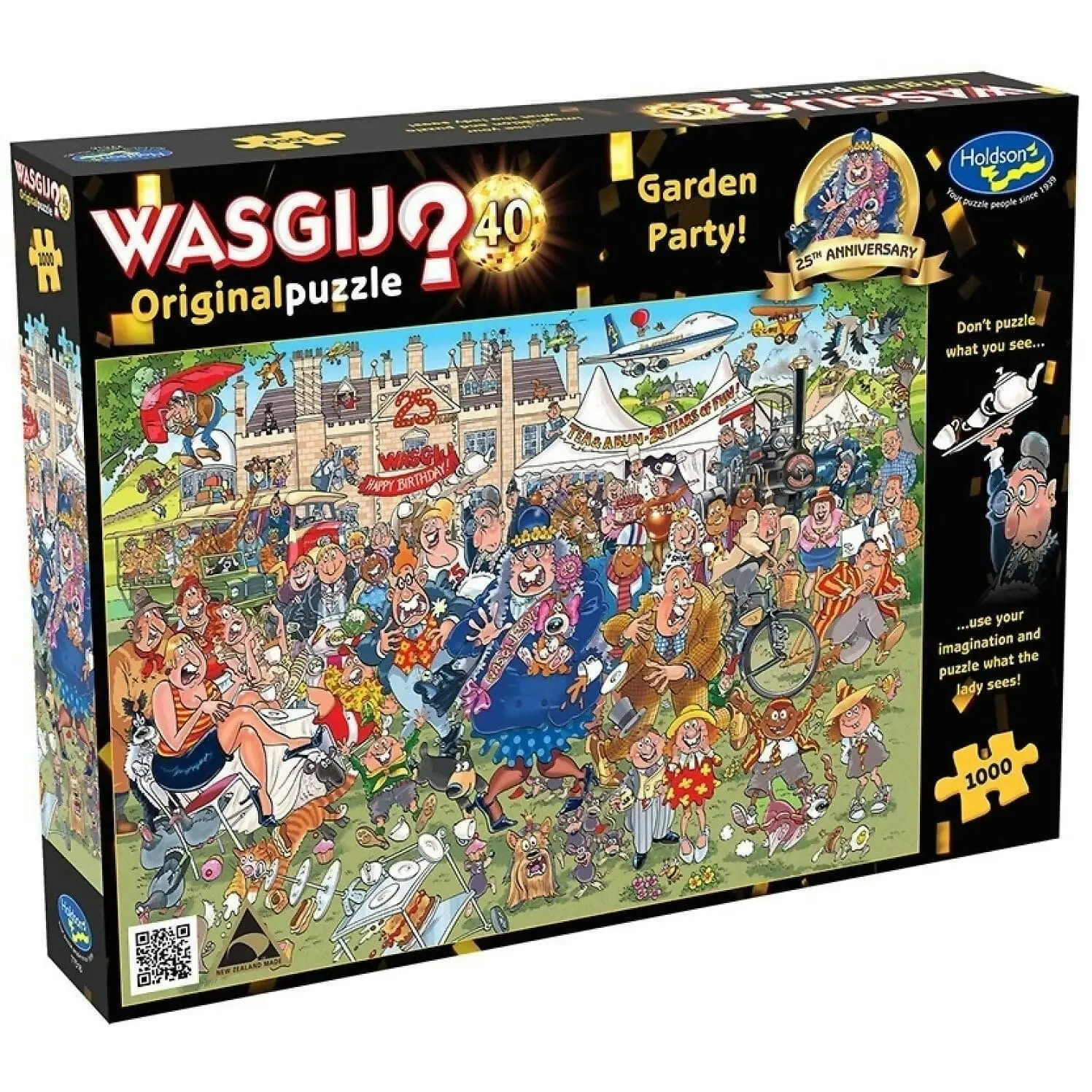 Wasgij - Original 40 - Garden Party Holdson Jigsaw Puzzle 1000 Pieces