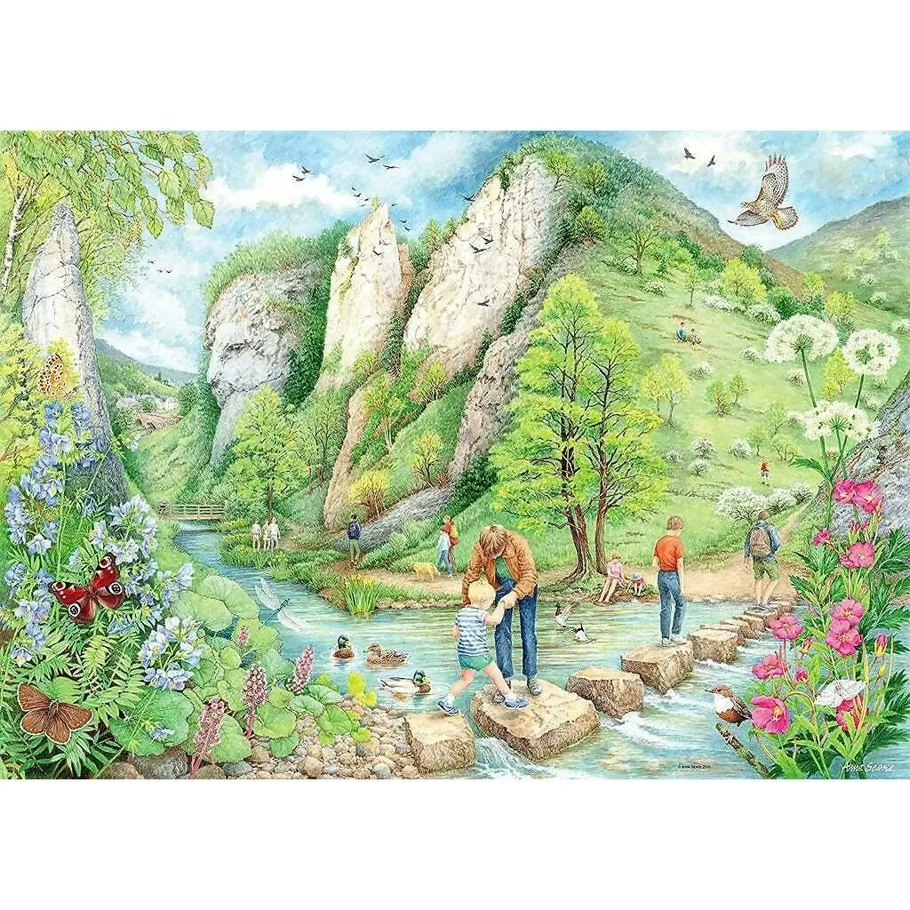 Ravensburger - Dovedale Walk World No 2 Jigsaw Puzzle 1000 Pieces