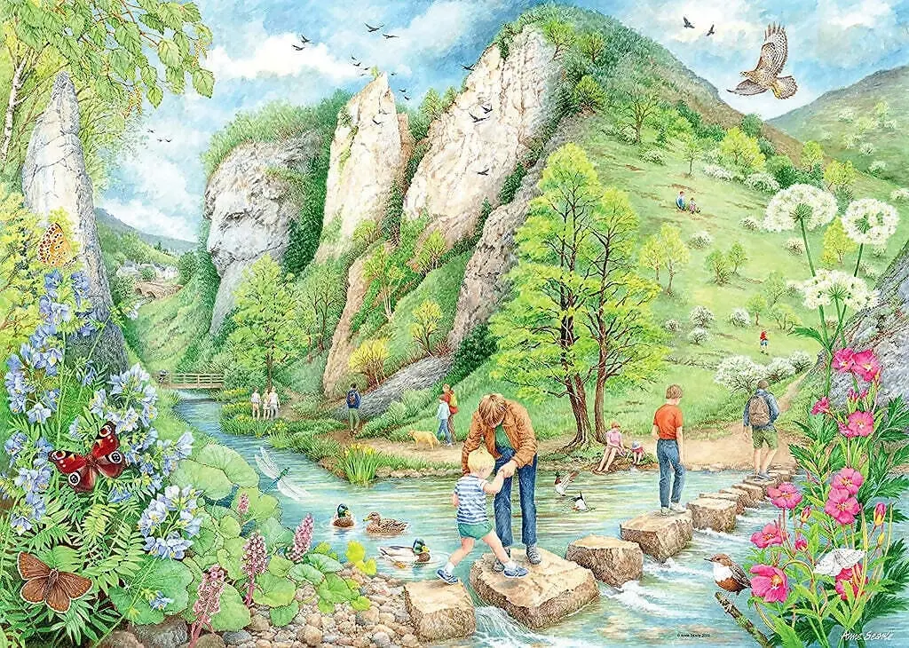 Ravensburger - Dovedale Walk World No 2 Jigsaw Puzzle 1000 Pieces