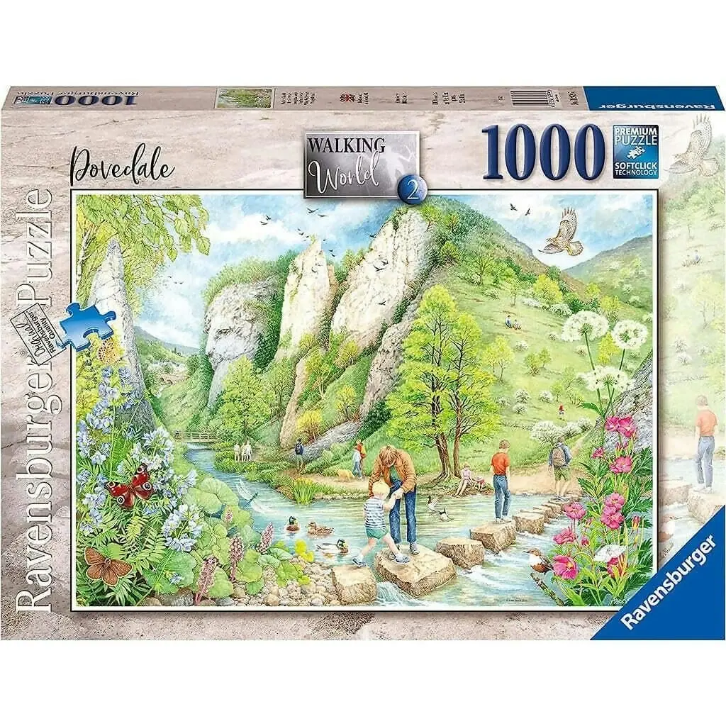 Ravensburger - Dovedale Walk World No 2 Jigsaw Puzzle 1000 Pieces