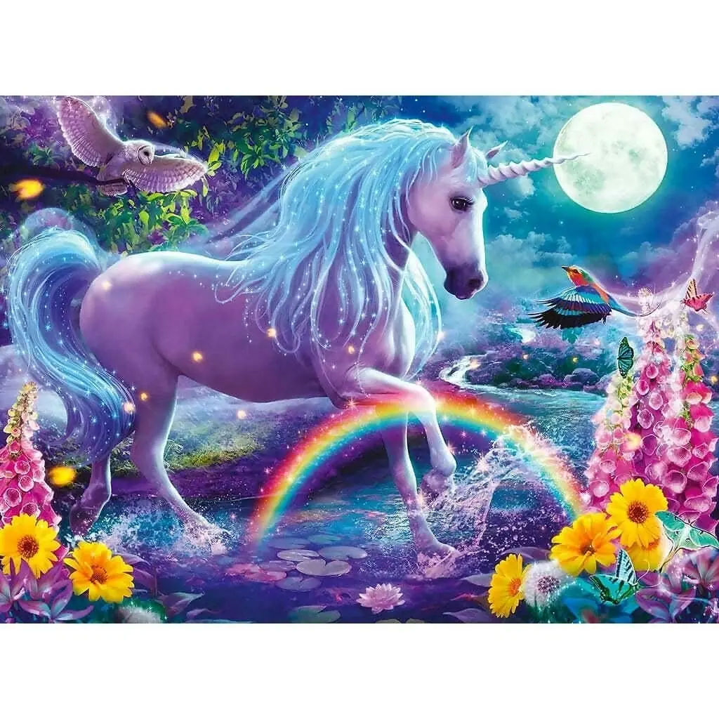 Ravensburger - Glitter Unicorn Jigsaw Puzzle 100 Pieces