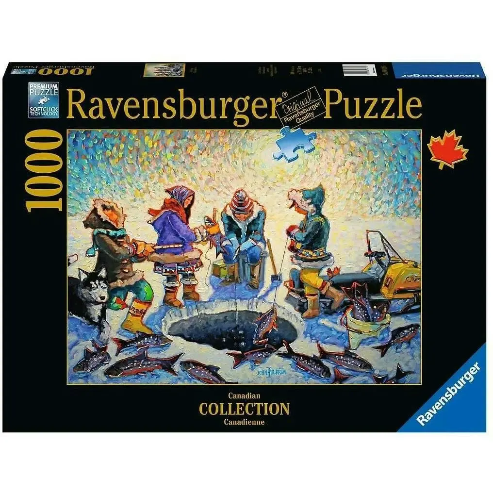 Ravensburger - Ice Fishing Jigsaw Puzzle 1000 Pieces