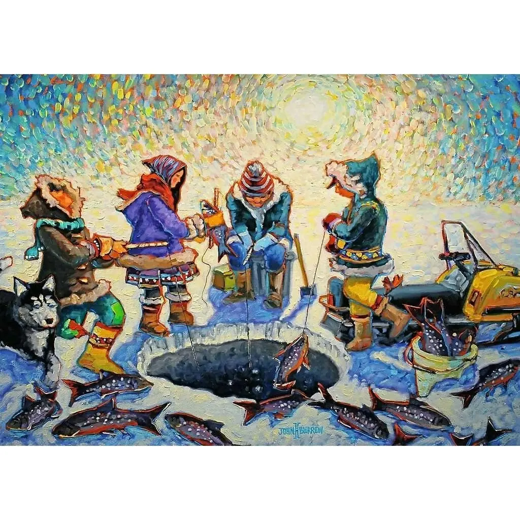 Ravensburger - Ice Fishing Jigsaw Puzzle 1000 Pieces