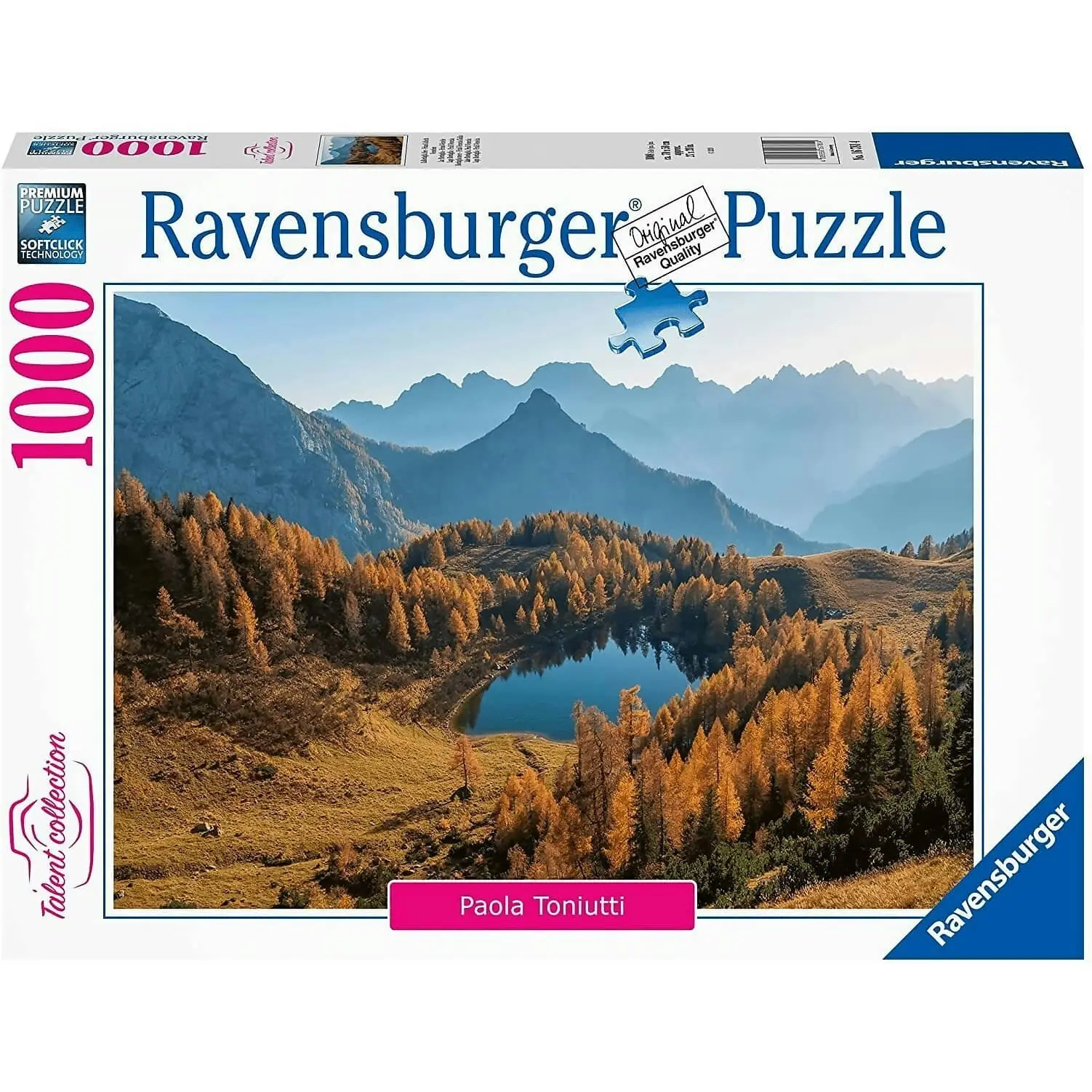 Ravensburger - Lake Bordaglia Friuli Venezia Jigsaw Puzzle 1000 Pieces