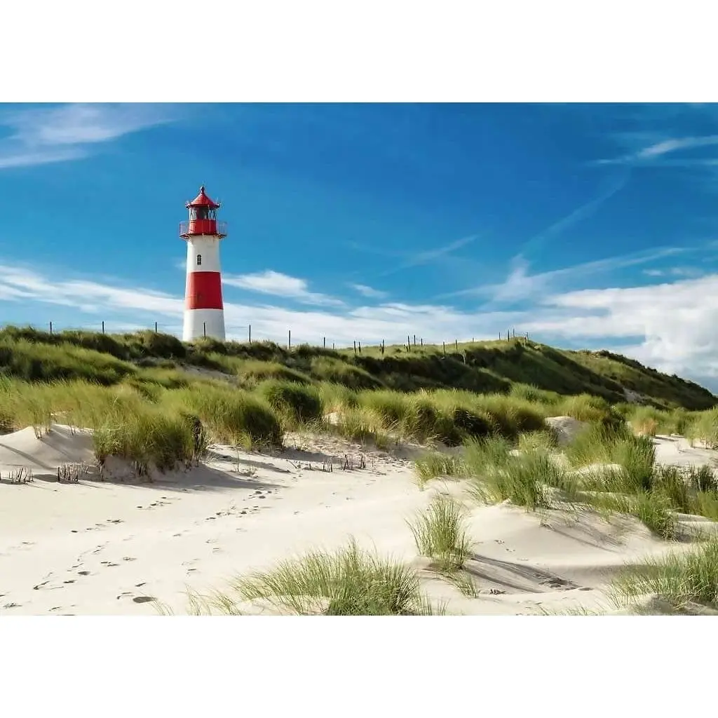 Ravensburger - Lighthouse In Sylt North Sea Beach Motif - Jigsaw Puzzle 1000 Pieces