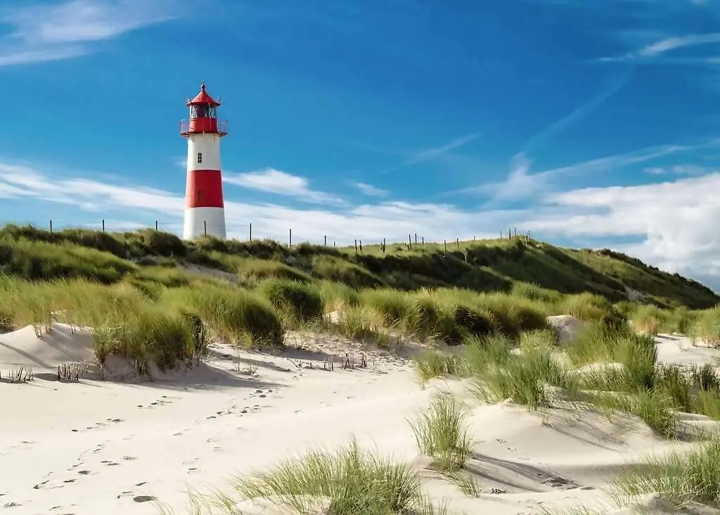 Ravensburger - Lighthouse In Sylt North Sea Beach Motif - Jigsaw Puzzle 1000 Pieces